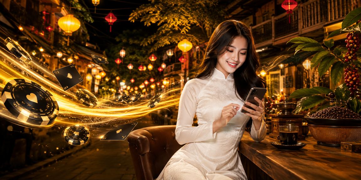 Người dùng Hà Nội trải nghiệm casino di động với áo dài truyền thống